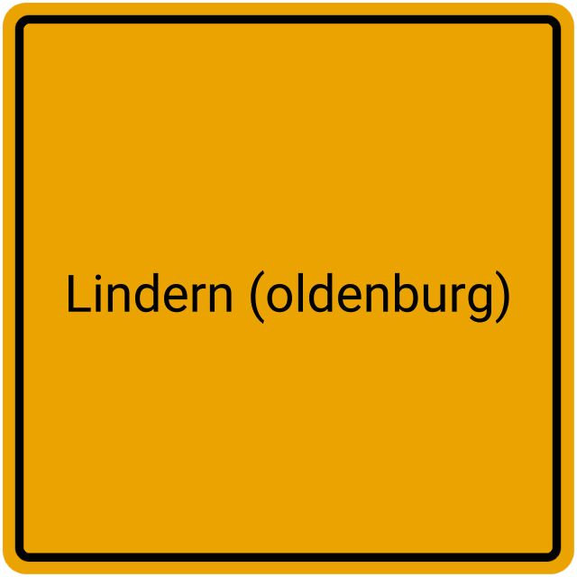 Meldebestätigung Lindern (Oldenburg)